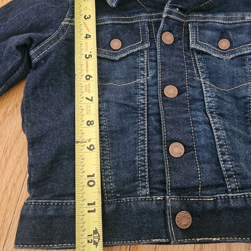 Baby Gap Dark Wash Denim Jacket Size 18-24 Months